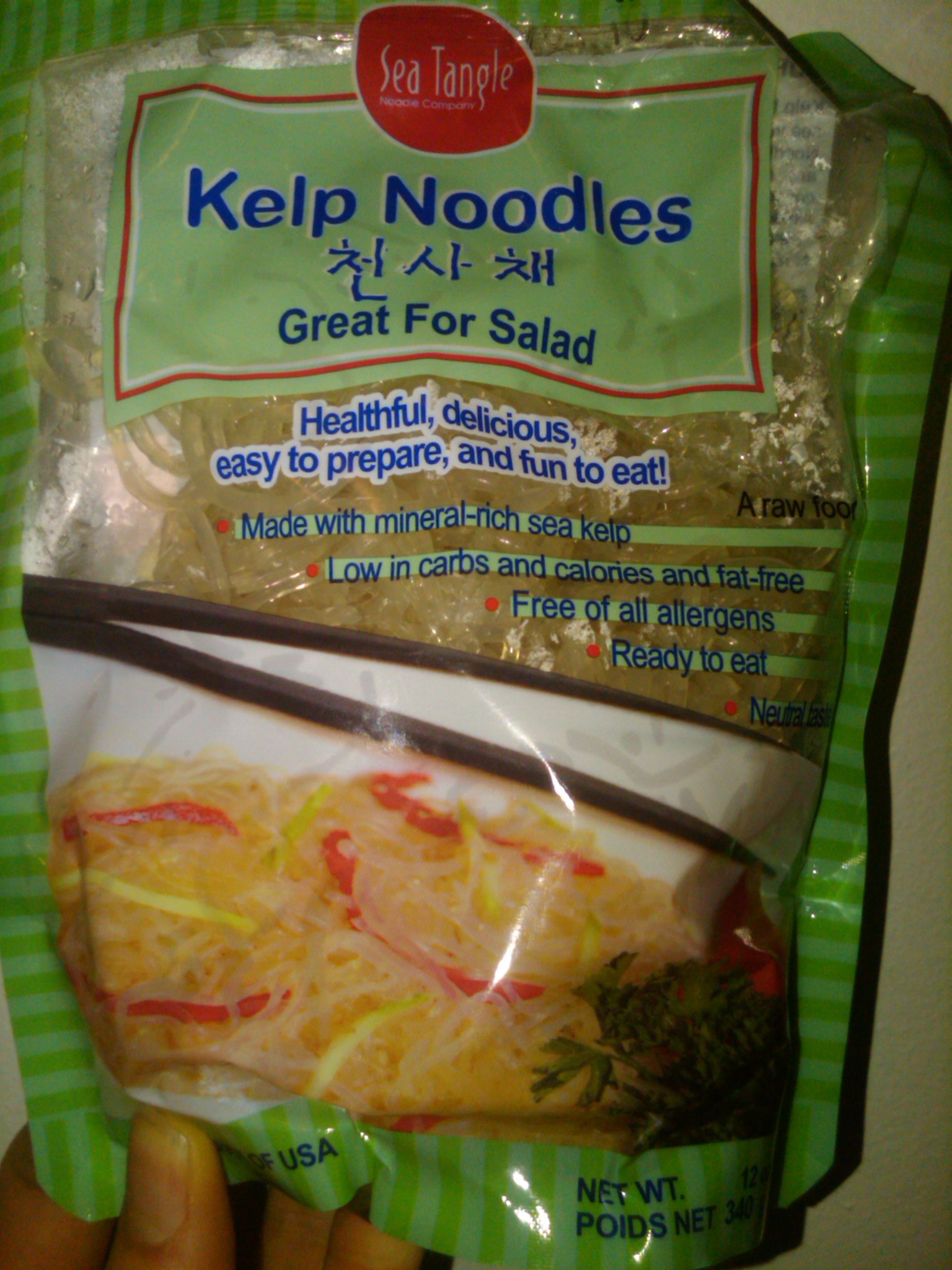 Cheezy Kelp Noodles of Love.