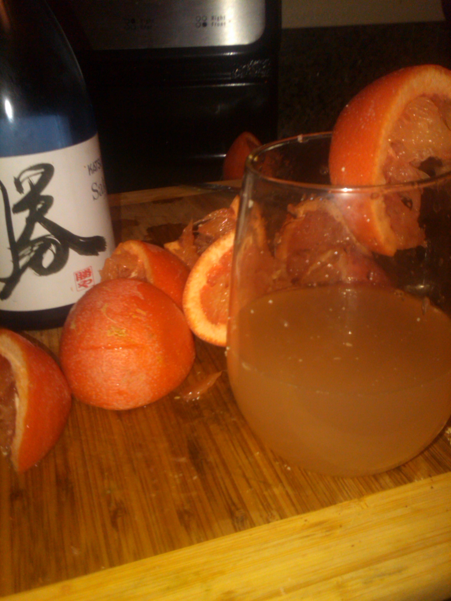 Grapefruit Sake-tini