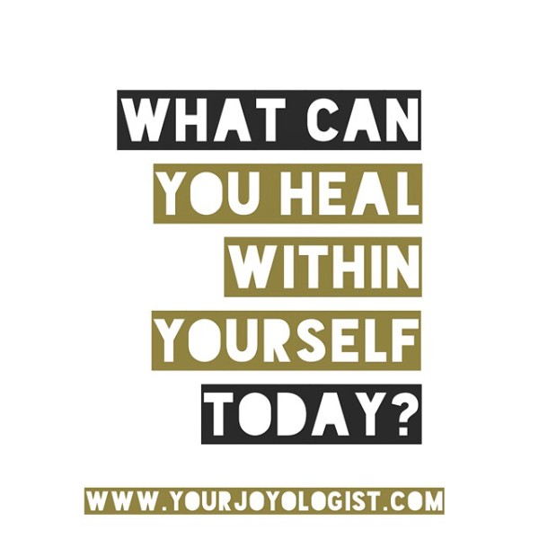 Heal Yourself. 