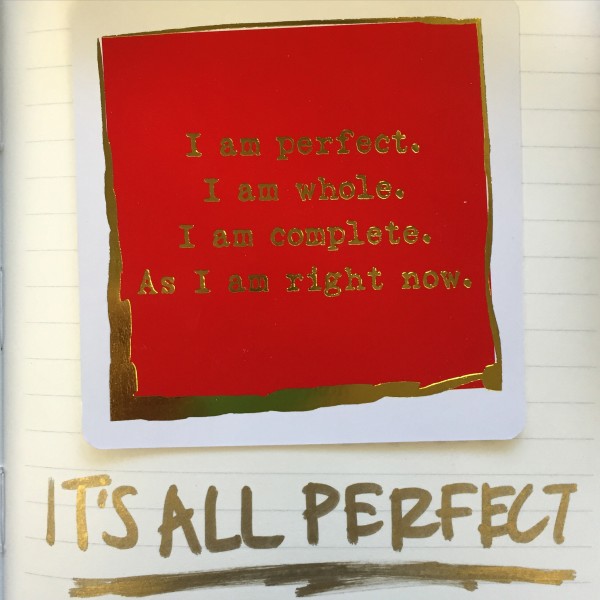 It's all perfect.