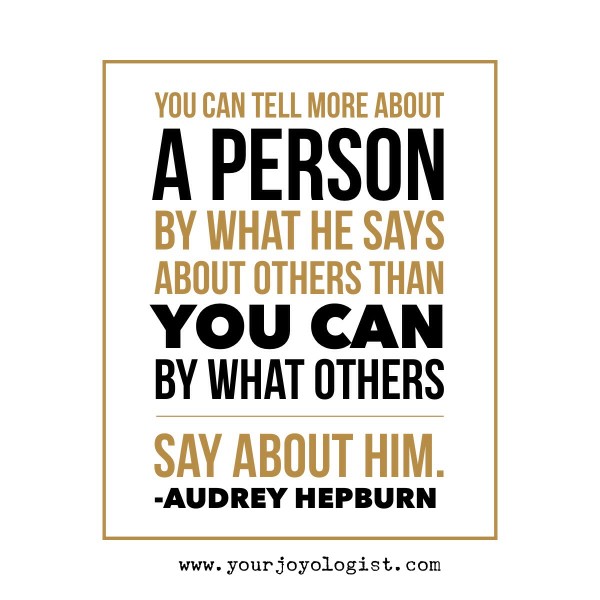What You Say Matters. -www.yourjoyologist.com