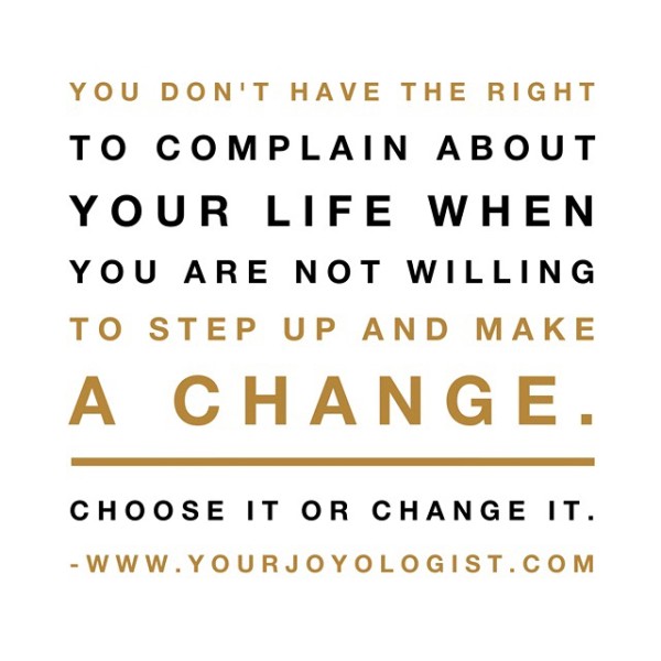 Quit Your Complaining.  - bit.ly/YJBYOJ