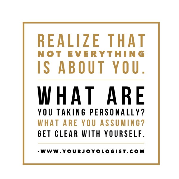 Get Clear With Yourself - www.yourjoyologist.com