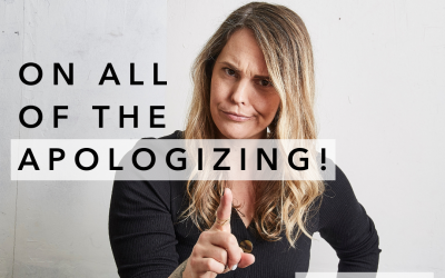 I call bullshit on all the apologizing!